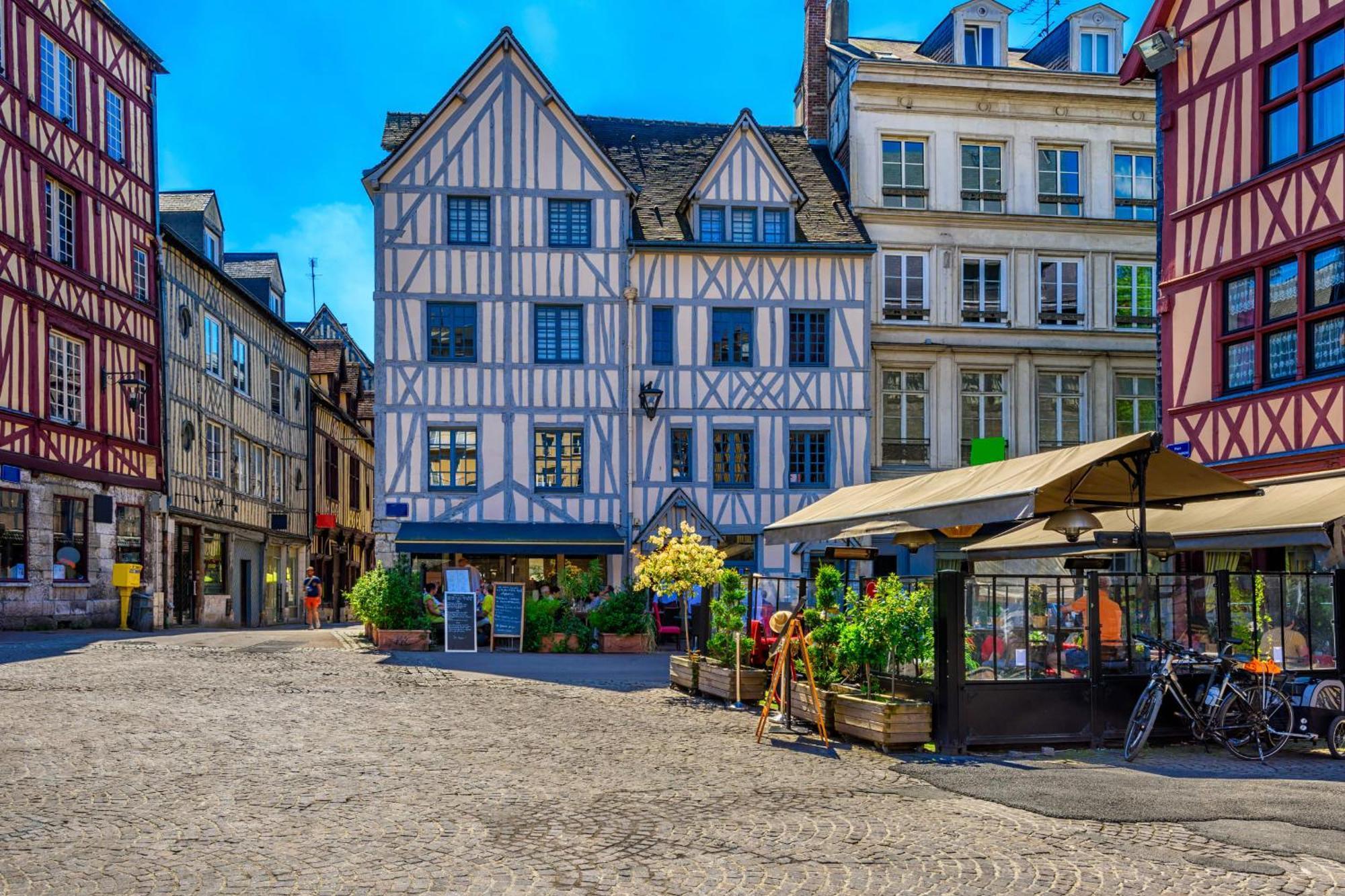 Ferienwohnung Francoise F5 Avec Parking Rouen Exterior foto