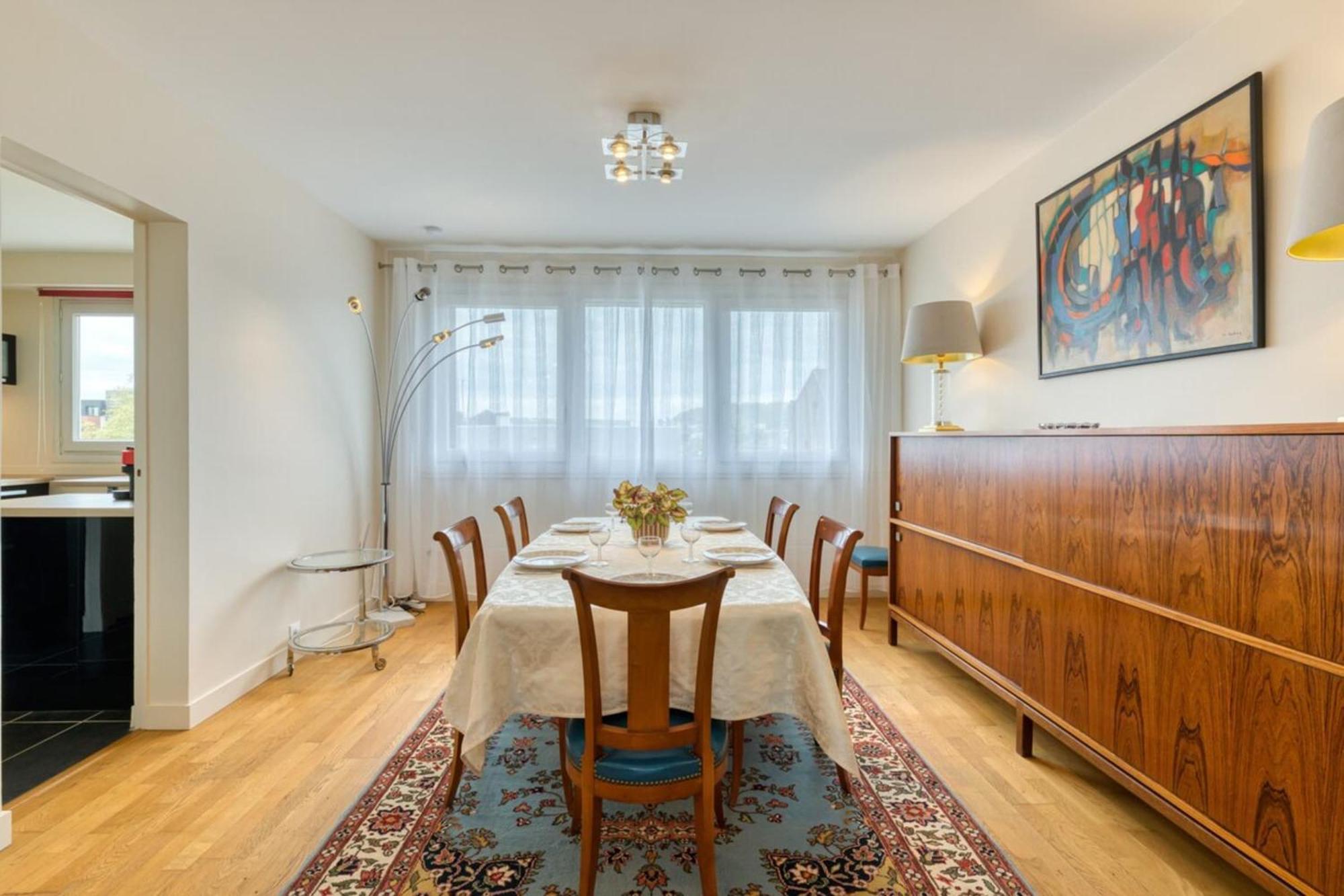 Ferienwohnung Francoise F5 Avec Parking Rouen Exterior foto